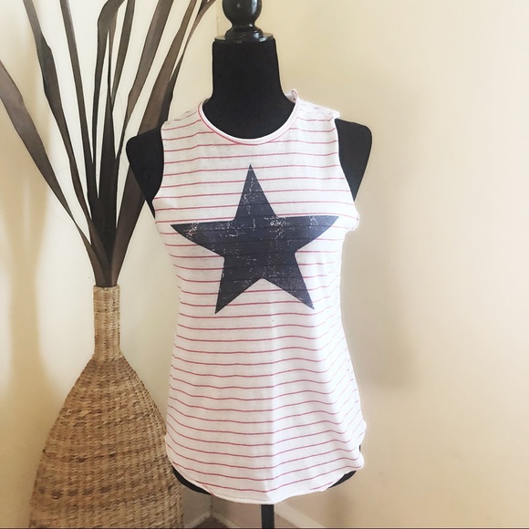Grayson Threads Tops - Grayson Threads Star sleeveless shirt.